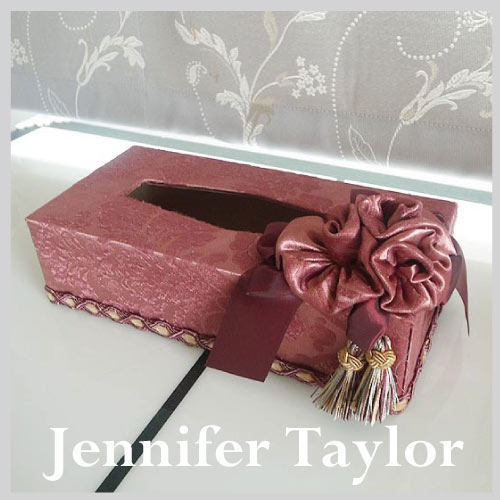 【まとめ買い割引対象品】 ジェニファーテイラー Jennifer Taylor ティッシュBOX・Lorraine-RE