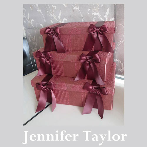 【まとめ買い割引対象品】 ジェニファーテイラー Jennifer Taylor BOX3Pセット・Lorraine-RE 【送料無料】