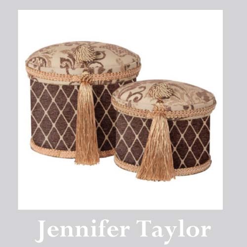 【まとめ買い割引対象品】 ジェニファーテイラー Jennifer Taylor オーバルBOX2Pセット・Broderick