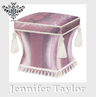 【まとめ買い割引対象品】 ジェニファーテイラー Jennifer Taylor スツール・Lorraine-PK 【送料無料】