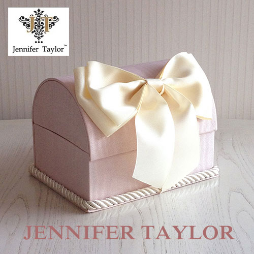 【まとめ買い割引対象品】 ジェニファーテイラー Jennifer Taylor トランクBOX-Chinon(PK)・Ribbon