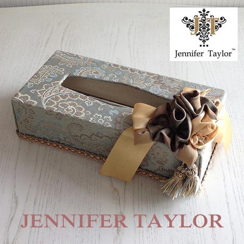 【まとめ買い割引対象品】 ジェニファーテイラー Jennifer Taylor ティッシュBOX・SAVANNAH