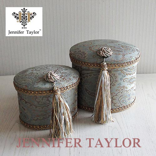 【まとめ買い割引対象品】 ジェニファーテイラー Jennifer Taylor オーバルBOX2P・SAVANNAH