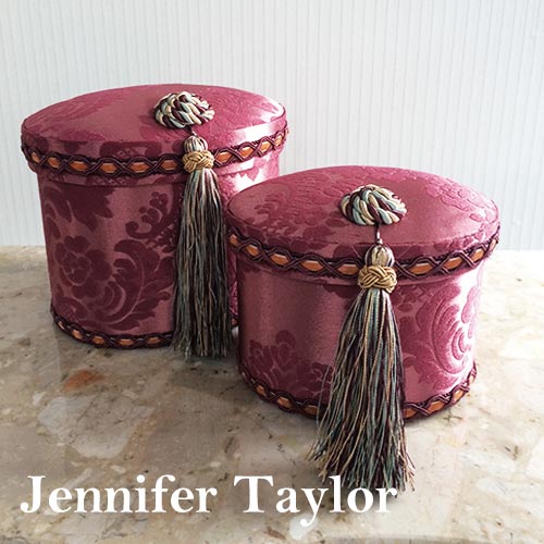 【まとめ買い割引対象品】 ジェニファーテイラー Jennifer Taylor オーバルBOX2Pセット・Lorraine-RE