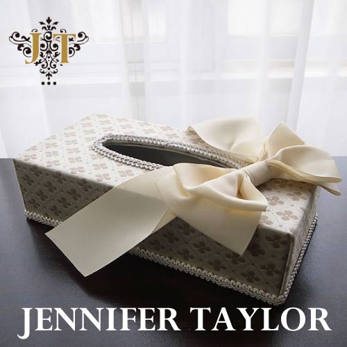 【まとめ買い割引対象品】 ジェニファーテイラー Jennifer Taylor ティッシュBOX・Lumina-Ribbon