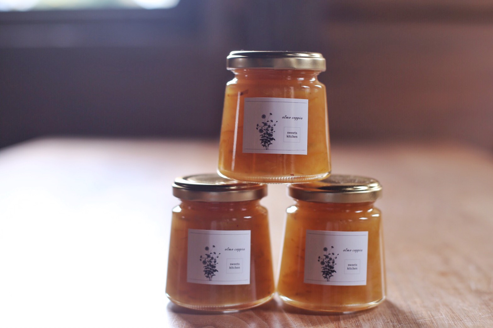 【熊本産】 olmo coppiaハンドメイド商品　無添加　熊本産“無農薬ゆず”のまるごとマーマレード　140ｇ