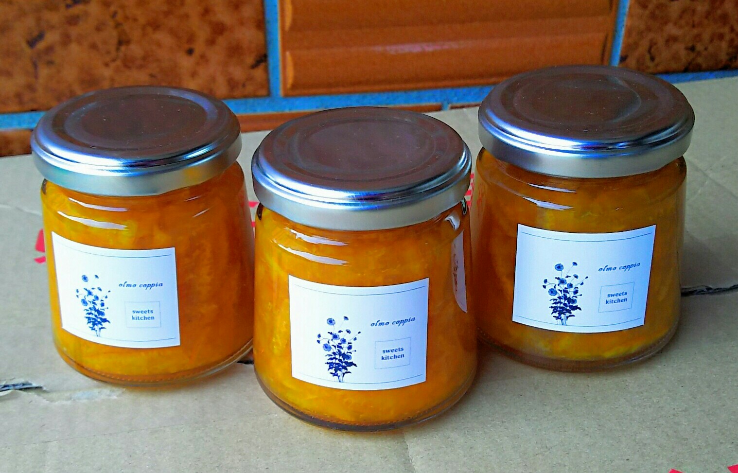 【自然栽培】しらぬいオレンジ無添加マーマレード　olmo coppiaハンドメイド商品　140ｇ