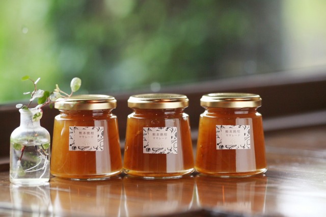 【熊本産】 olmo coppiaハンドメイド商品　熊本・河内晩柑マーマレード　140ｇ