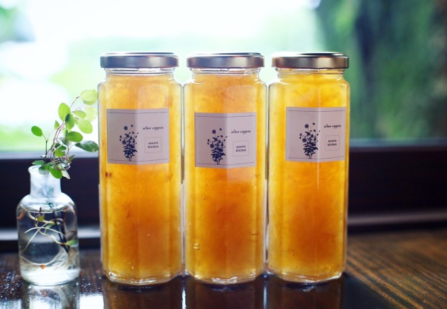 【熊本産】 olmo coppiaハンドメイド商品　熊本・河内晩柑シロップ　140ｇ