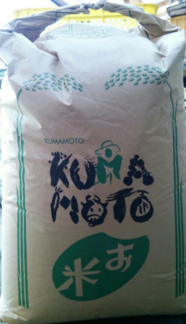 【自然栽培】熊本県産“福米”２8年度　30kg精米　冬期堪水・自家採種・自然栽培米ひのひかり7年目