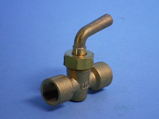 真鍮　メートルコック　3/8