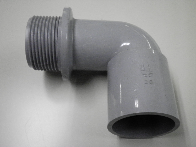 川本ポンプ　オスメスエルボ30×1・1/4　川本製作所純正部品　