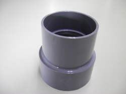 DV継手　塩ビ同芯ソケット　(S）　75X65