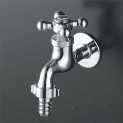 カップリング付横水栓