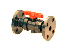 ASAHI　AV（アサヒ）　塩ビボールバルブ２１型　フランジ型　C-PVC(HT)　旭有機材　