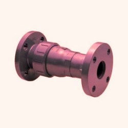 ASAHI　AV（アサヒ）　塩ビボールチェックバルブ　C-PVC　フランジ式　旭有機材　