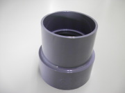 DV継手　塩ビ同芯ソケット　(S）　75X65