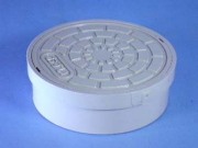 アロン塩ビ製蓋　おすい文字入　150（内径接続）