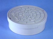アロン塩ビ製蓋　おすい文字入　50（内径接続）