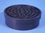 アロン鋳鉄製蓋　おすい文字入　75