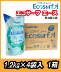 旭化成　ラッキーボーイ　エコサーフエース 詰替用袋　1.2kg×4袋入　１箱