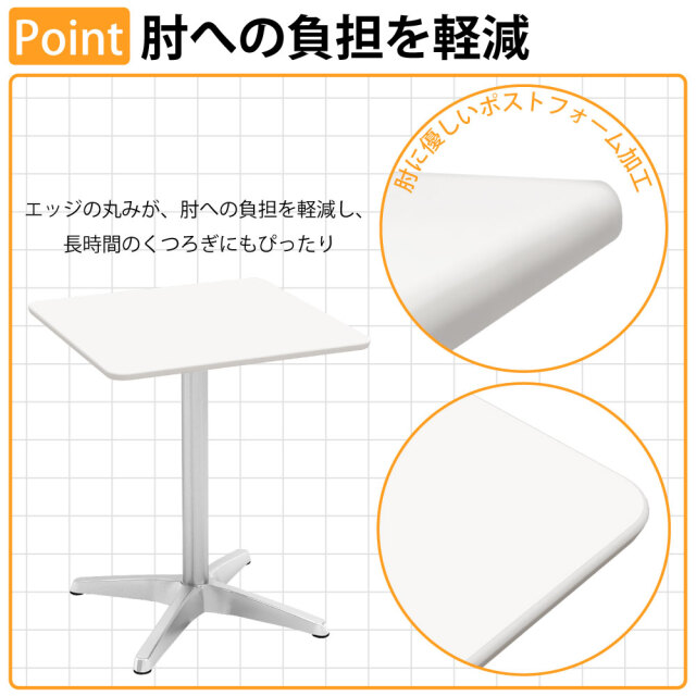 ｽﾃﾝﾚｽテーブル☆60×55☆中古 DULTON ONLINE SHOP | STAINLESS FOLDING TABLE 600×600(600×600): 家具