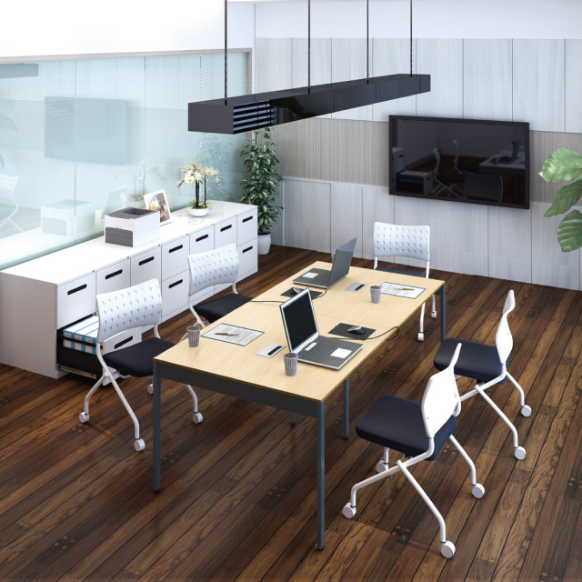 オプションコンセント フリーアドレス FAS スリムテーブル SMT 用