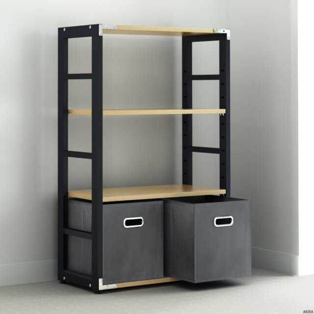 家具 収納家具 収納ケース 収納ボックス 木箱 レギュラー TSB-1 | 山善ビズコム オフィス用品