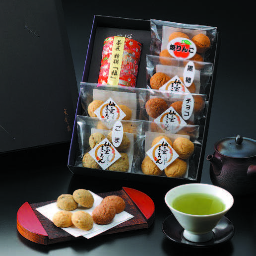 一心 仙臺まころん 本深蒸し茶強火仕上げ詰合せ