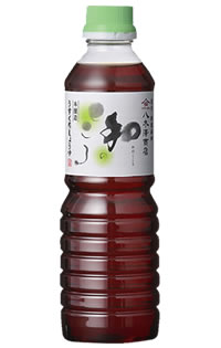 本醸造うすくちしょうゆ　和のこころ　500ml