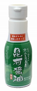 昆布醤油　200ml　（ハクリボトル）