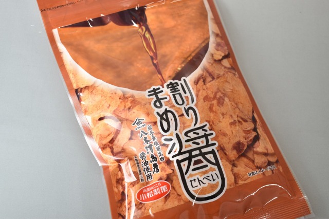 割りまめ醤せんべい