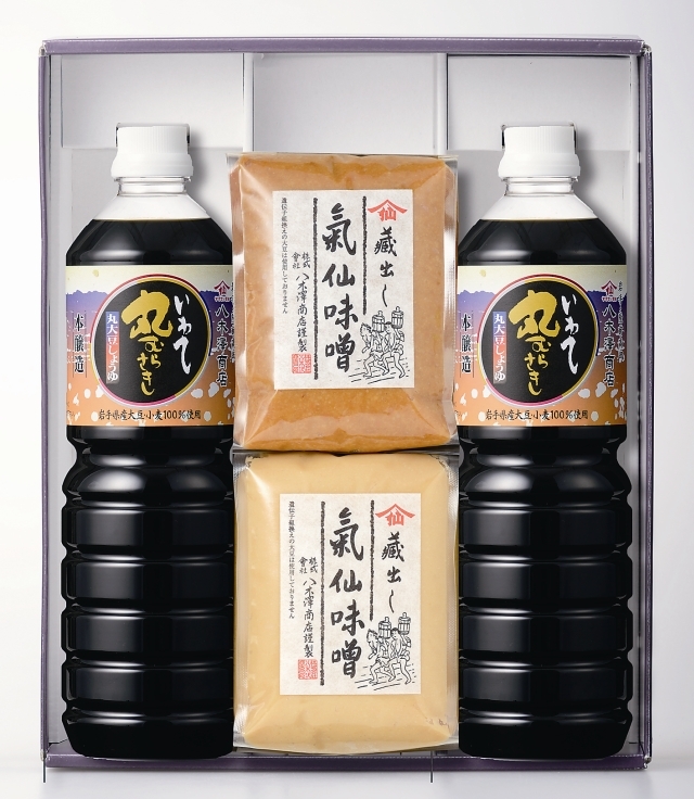 ギフト　丸むらさき・気仙味噌セット