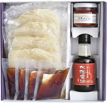冷麺セット　林檎付