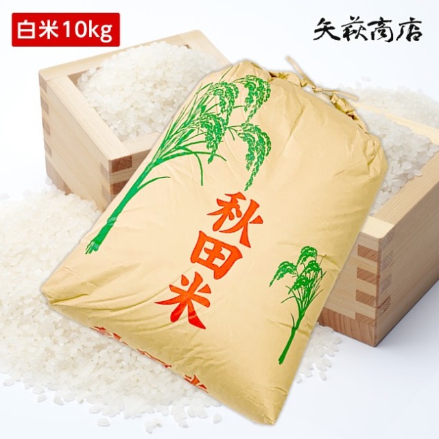 【送料無料】令和6年産 秋田県産 あきたこまち 白米10kg【沖縄別途1000円加算】
