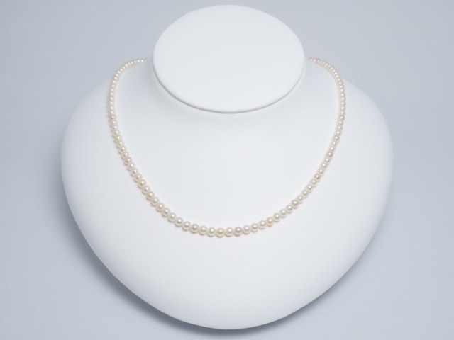 湖水真珠ネックレス(3.5mm～4.0mm)