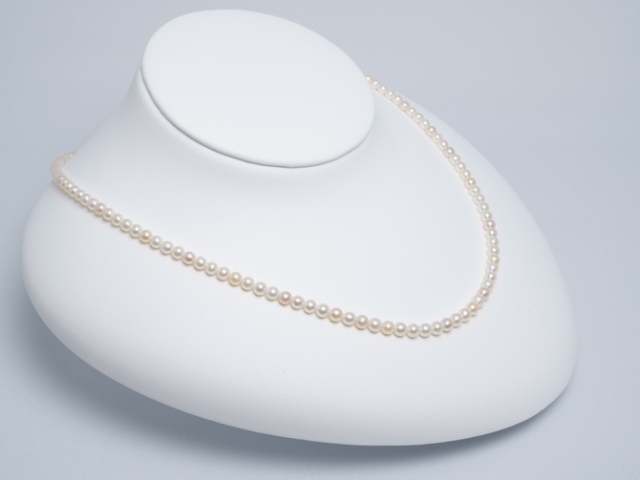 湖水真珠ネックレス(3.5mm～4.0mm)