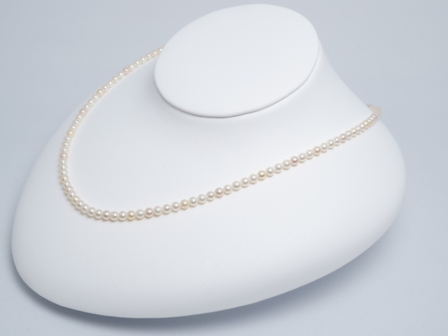 湖水真珠ネックレス(3.5mm～4.0mm)