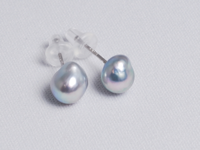 あこや真珠ピアス(6.0mm-6.5mm)