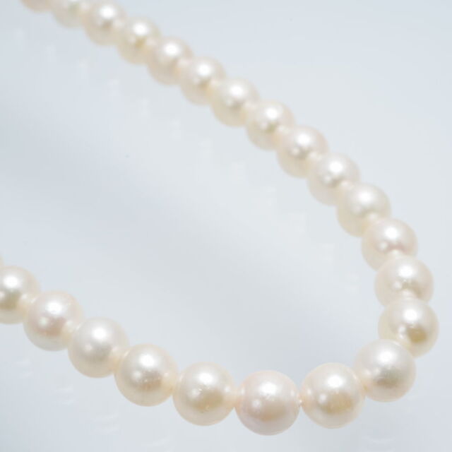 あこや真珠 ネックレス(7.0mm~7.5mm)【Silver】 