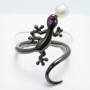 10013571_蜥蜴リング_#10.5