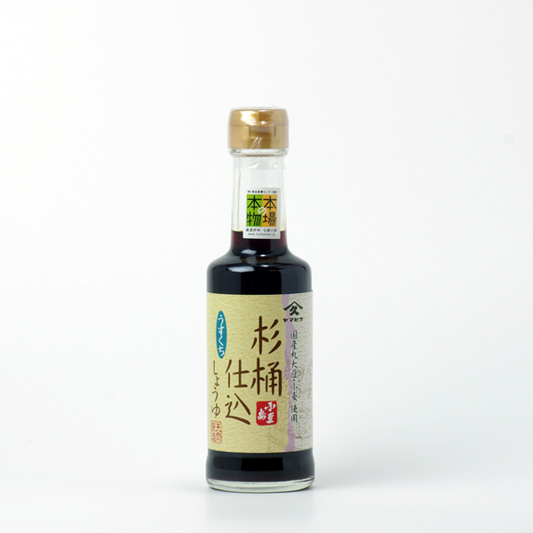 杉桶仕込み醤油うす口　200ml