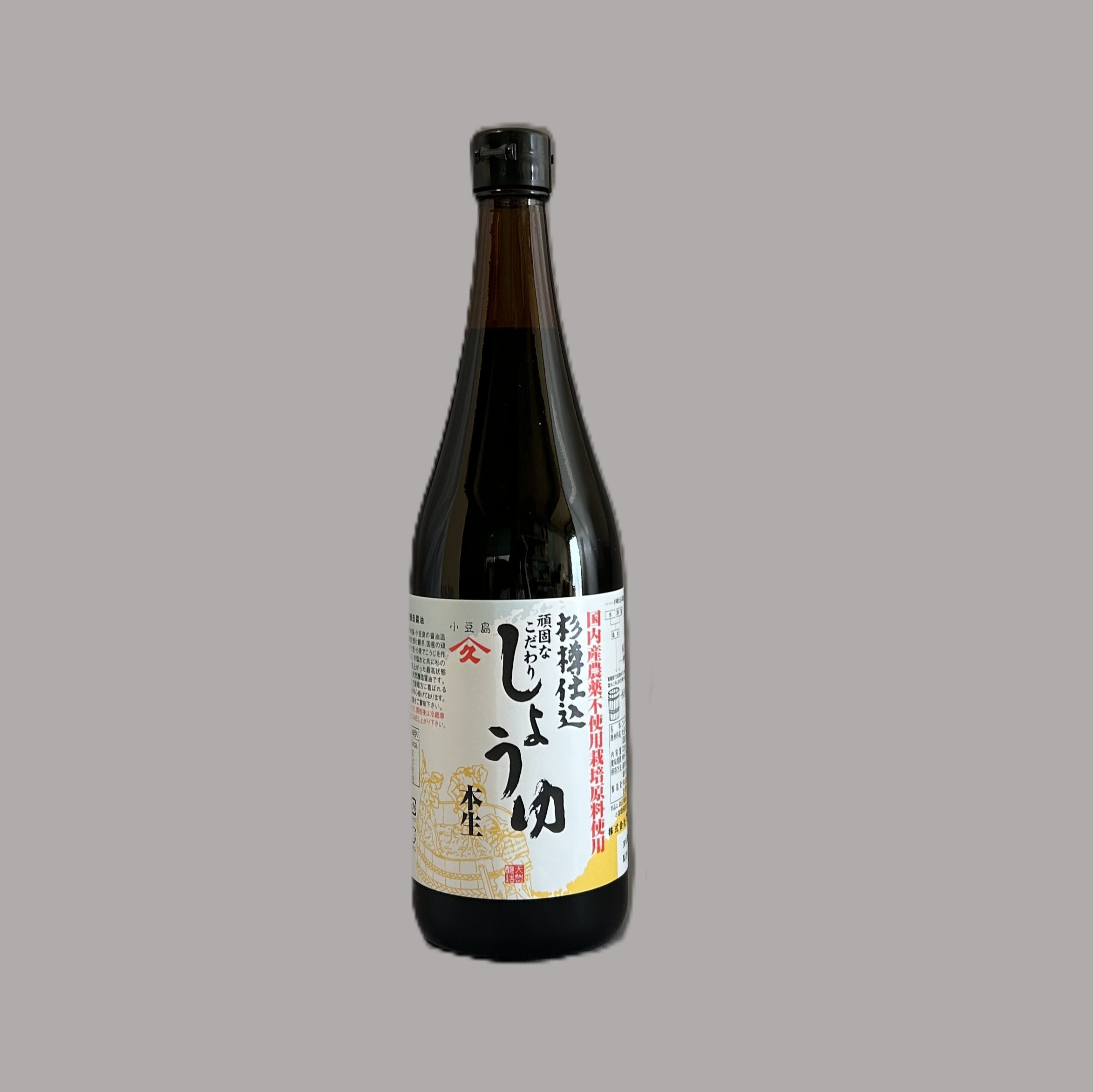 頑固なこだわり醤油本生　720ml　×1本