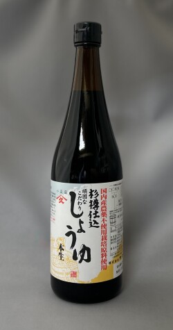 頑固なこだわり醤油本生　720ml　×1本