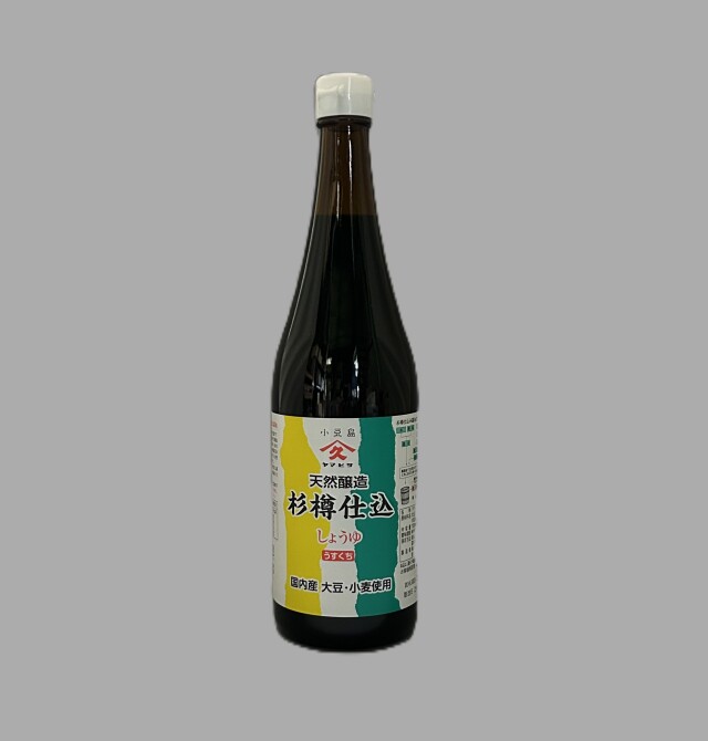 【醤油】 純正うす口 720ml 1本 醤油 ヤマヒサ