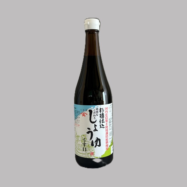 頑固なこだわり醤油うす口 720ml ×1本 醤油 ヤマヒサ