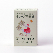 オリーブ茶石鹸　120g