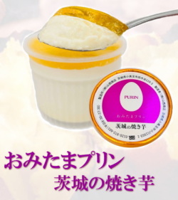 【金曜発送限定】茨城の焼き芋プリン 単品セット 紅はるか＆シルクスイートのペースト使用！（賞味期限 製造より16日）