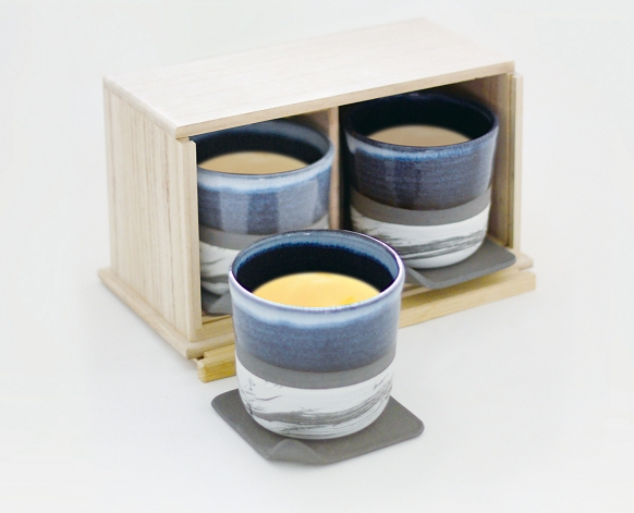 ８年２月発送分【冬季限定予約】　最高級おみたまプリン　２個入　贈答用桐箱