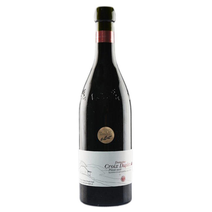 【世界遺産ラヴォーの段々畑のピノ・ノワール】Pinot Noir Croix Duplex ピノ・ノワール・クロワ・デュプレ, Lavaux AOC, 2022, 700ml